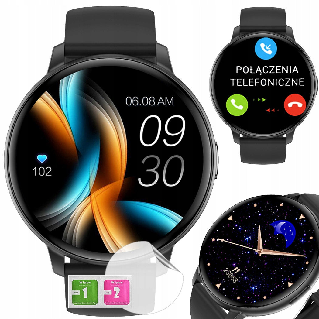 Smartwatch BT talking flashlight heart rate SpO2 steps calories sport multifunctional