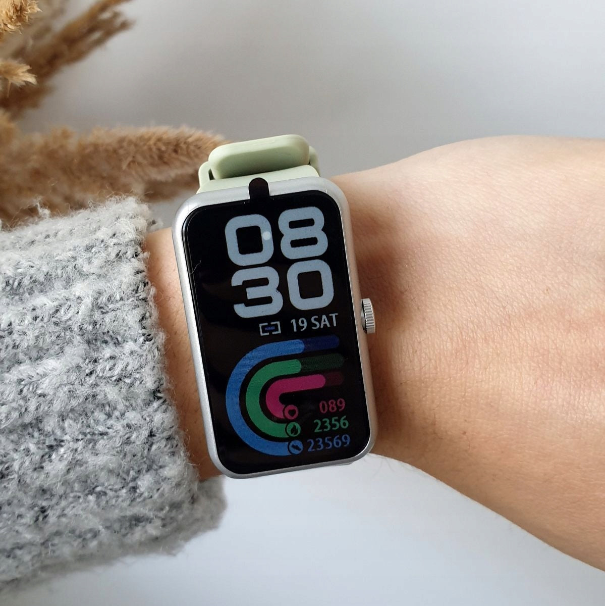 Smartwatch Band Rubicon Pastel SMARUB138 RNCE83 Color green