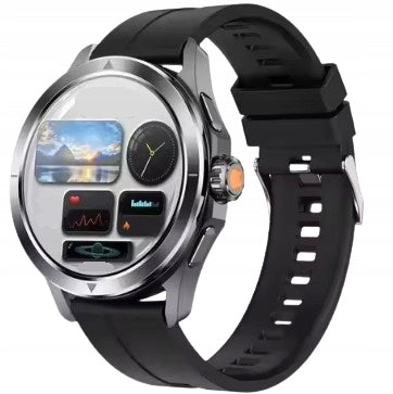 Smartwatch Black AMOLED 1.53" NFC GPS 150m Waterproof