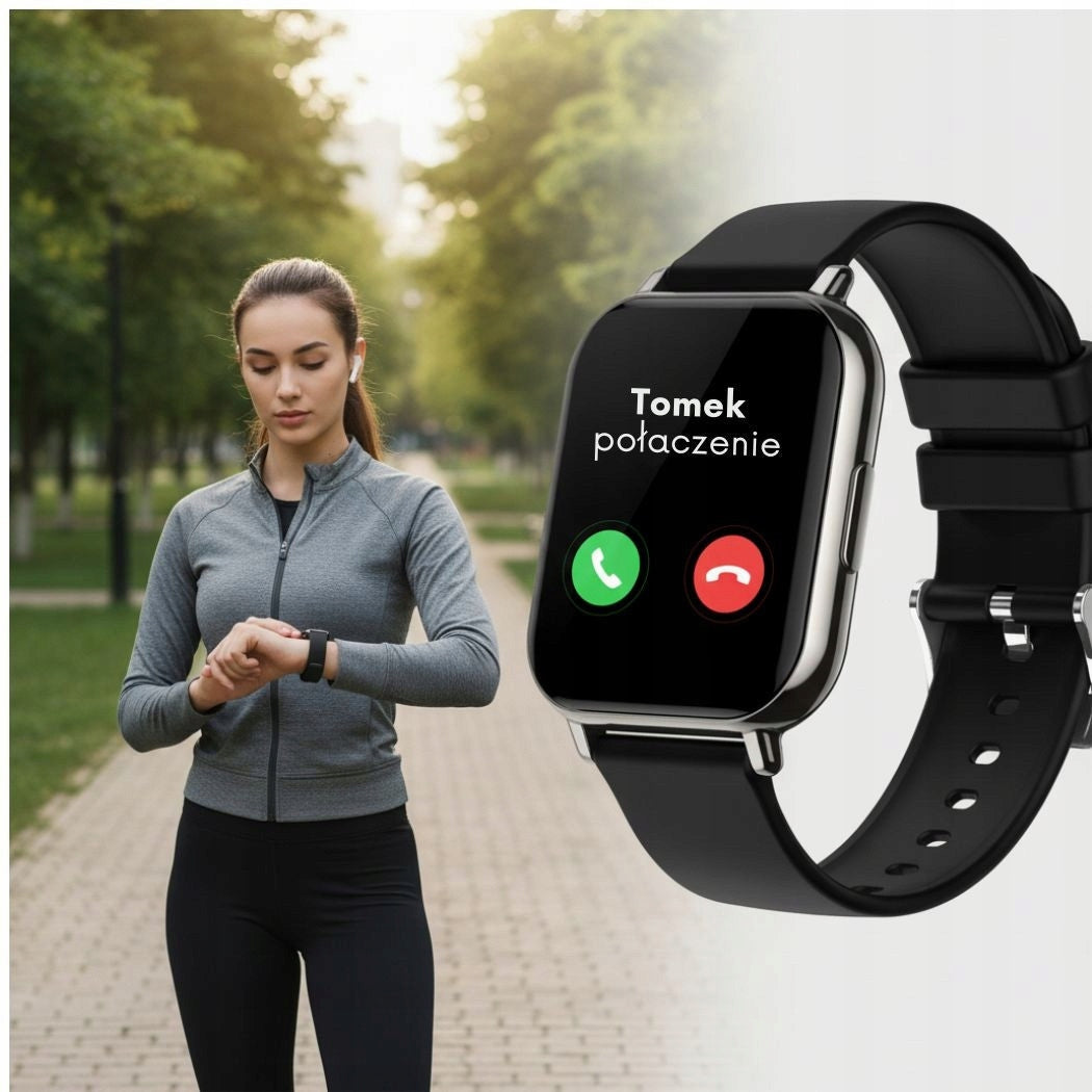 Smartwatch Bluetooth Call | Sports Modes | Sleep Monitor | Android Packaging status original