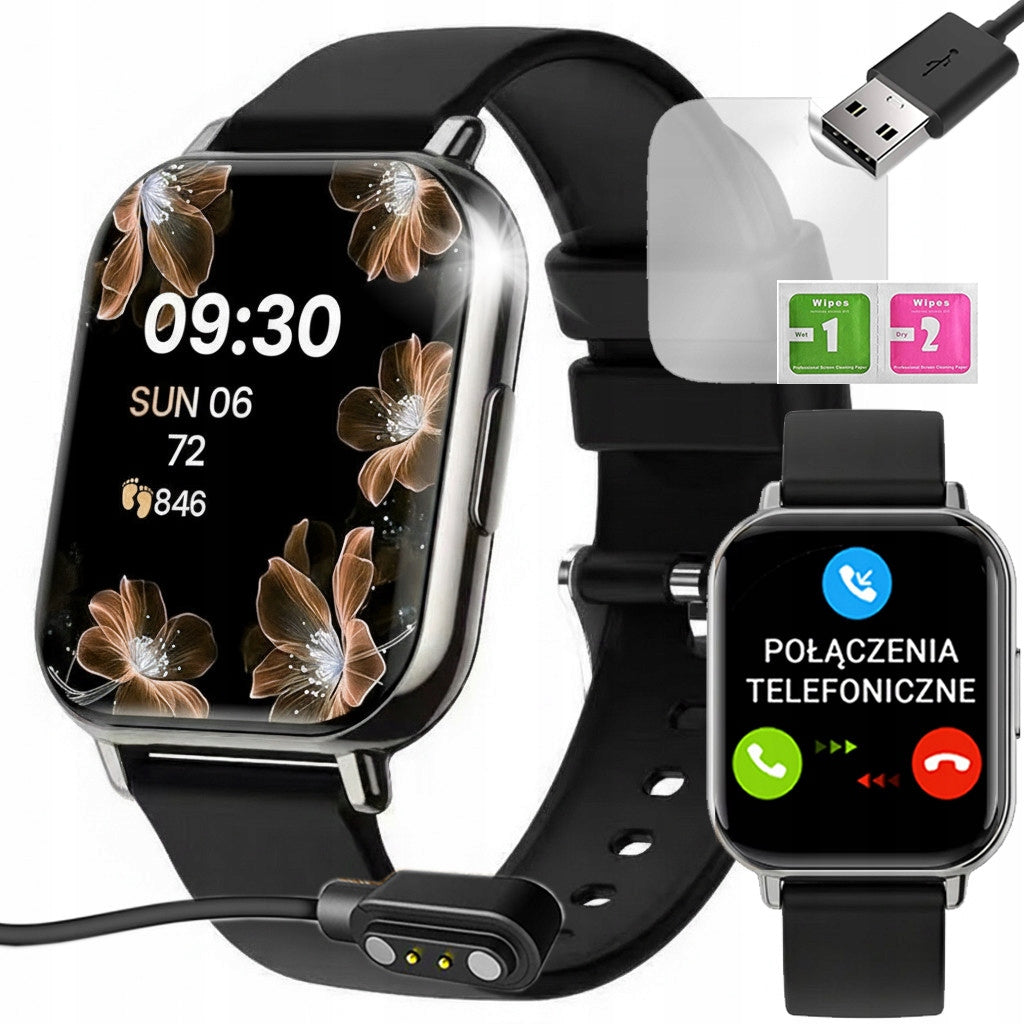 Smartwatch Bluetooth Call | Sports Modes | Sleep Monitor | Android