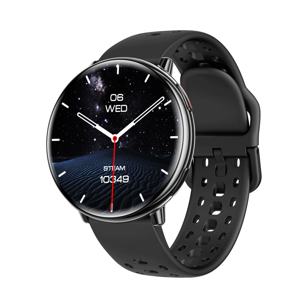Smartwatch C33 1.43" | GPS | AMOLED | BLE 5.4 | IP65 | Android iOS | Black Packaging status original