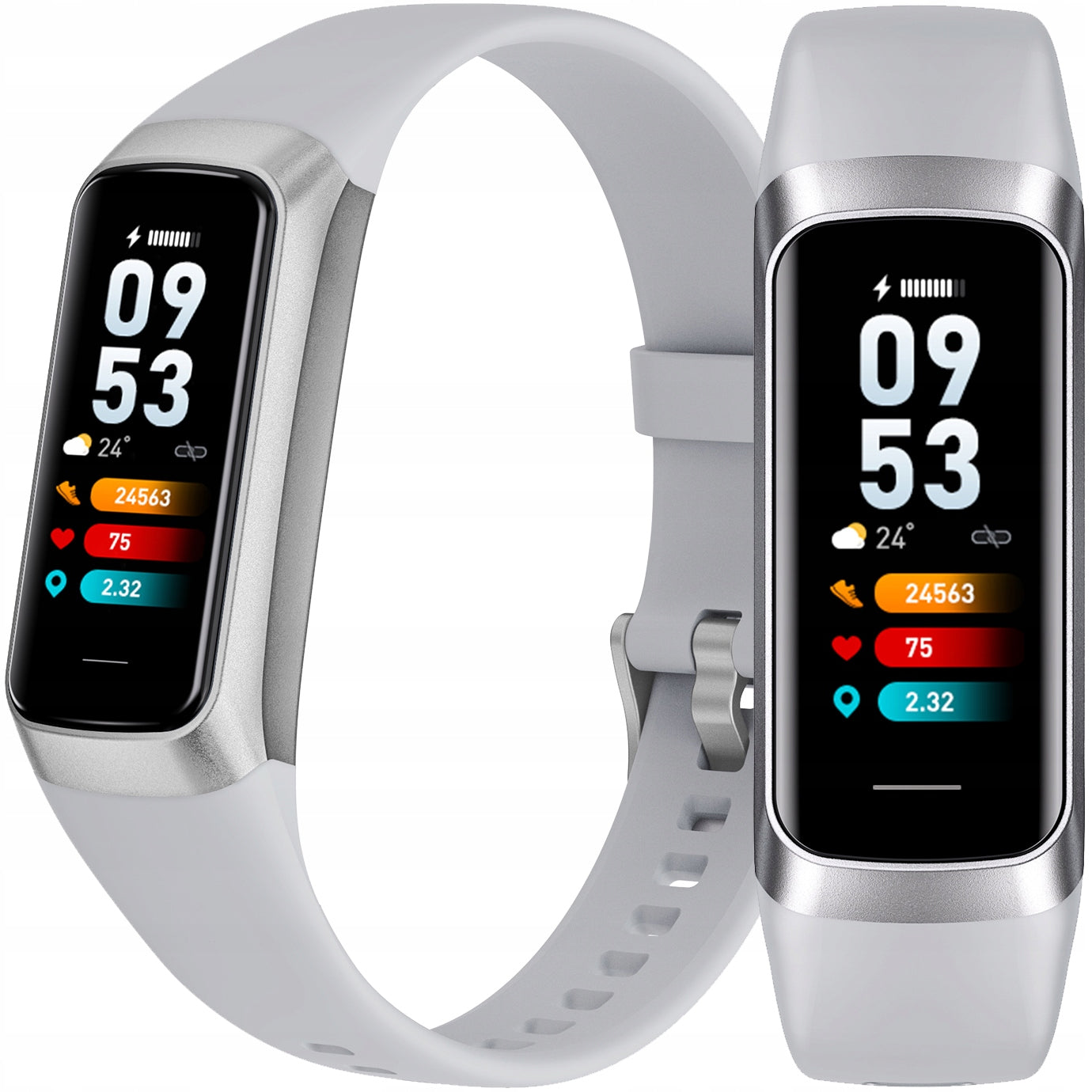 Smartwatch C60 SMART WATCH silver