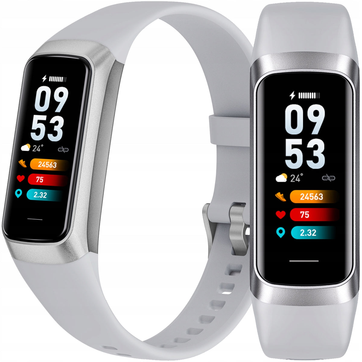 Smartwatch C60 SMART WATCH silver