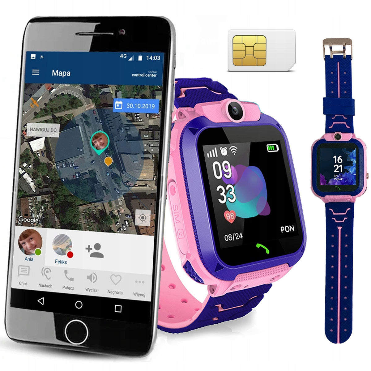 Smartwatch CALMEAN EASY Children's Watch IP67