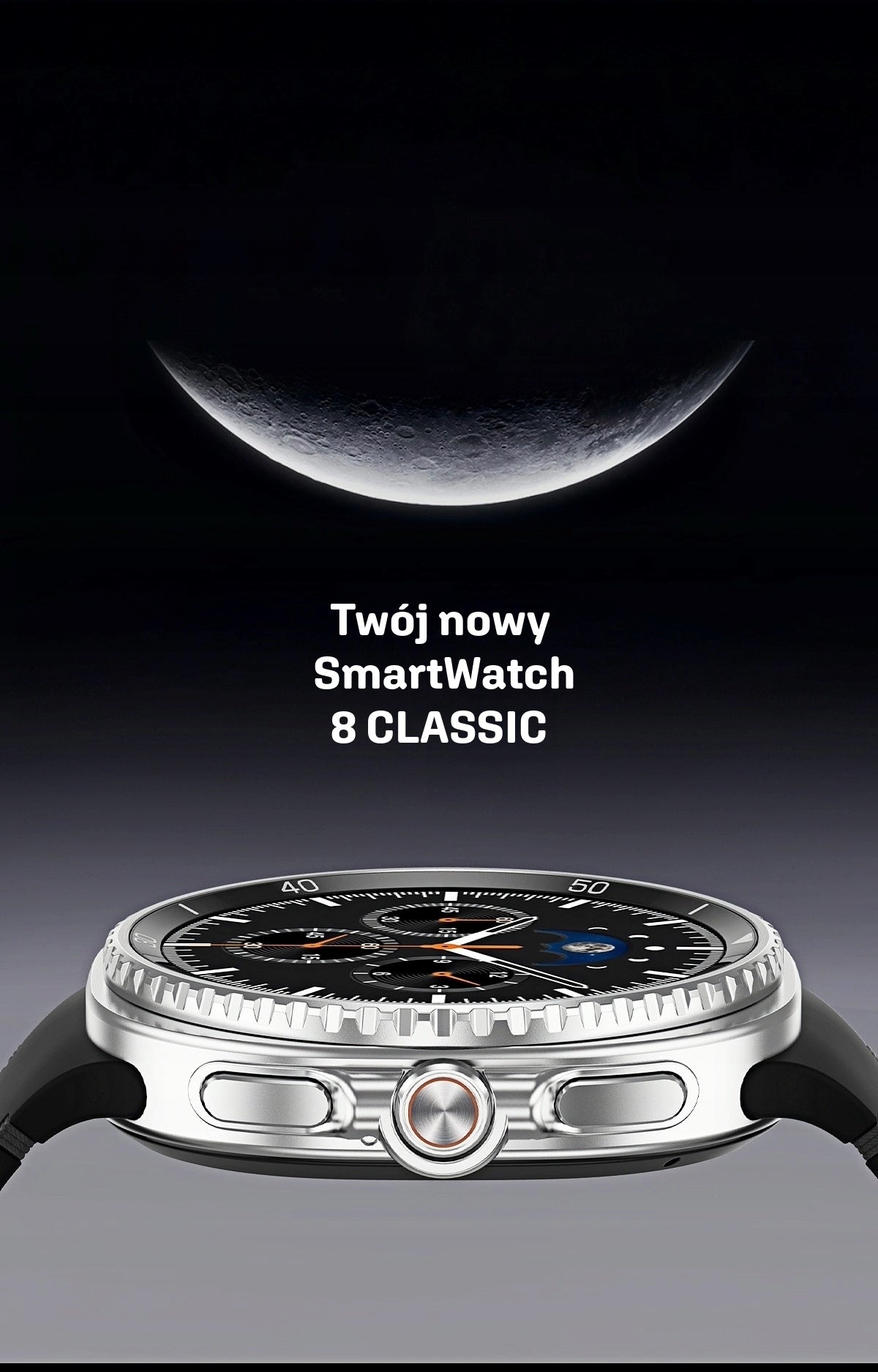 Smartwatch Charome Classic8 black waterproof I68 GPS calls Bluetooth5.0 Brand no brand