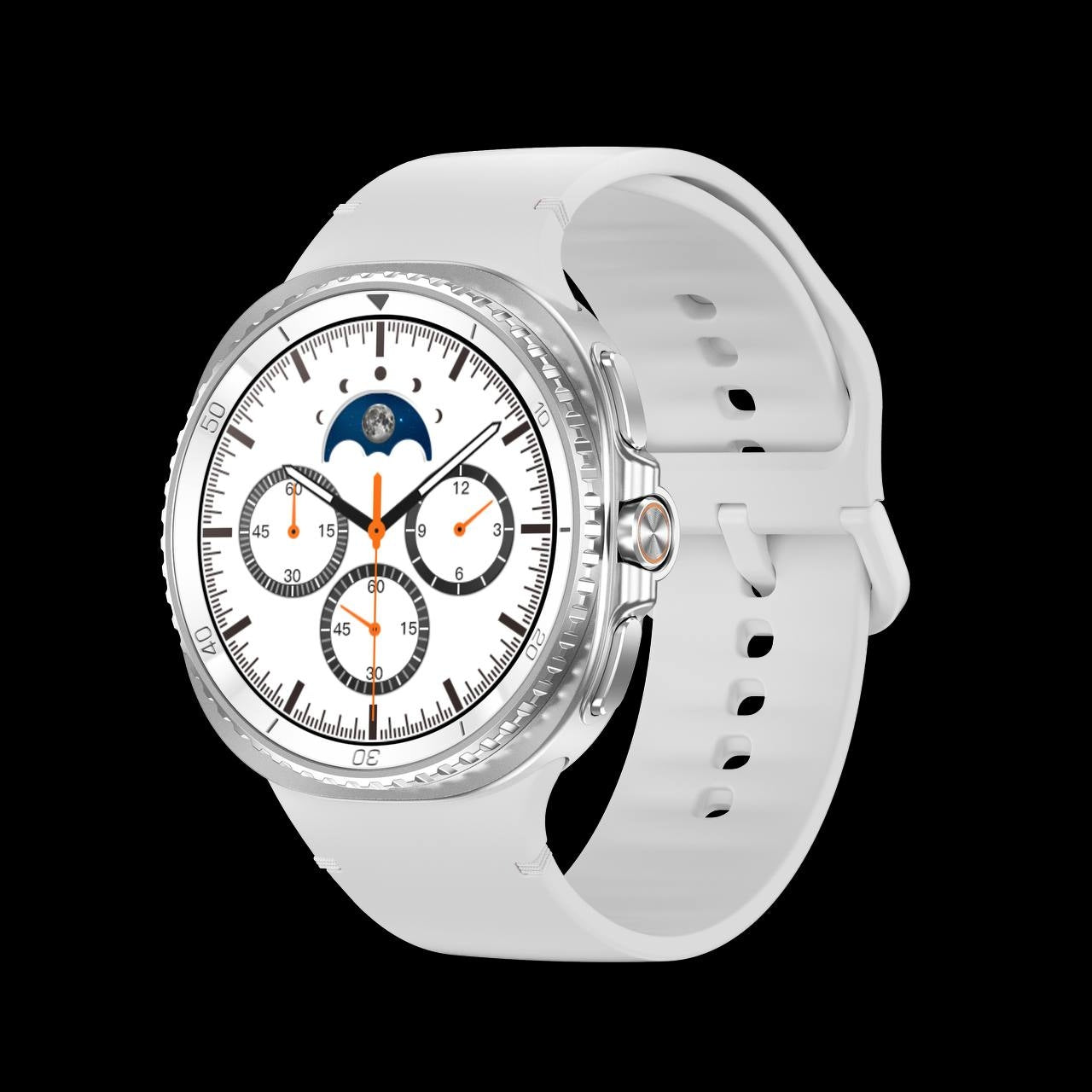 Smartwatch Charome Classic8 white waterproof I68 GPS calls Bluetooth5.0 Manufacturer code 6974324914784