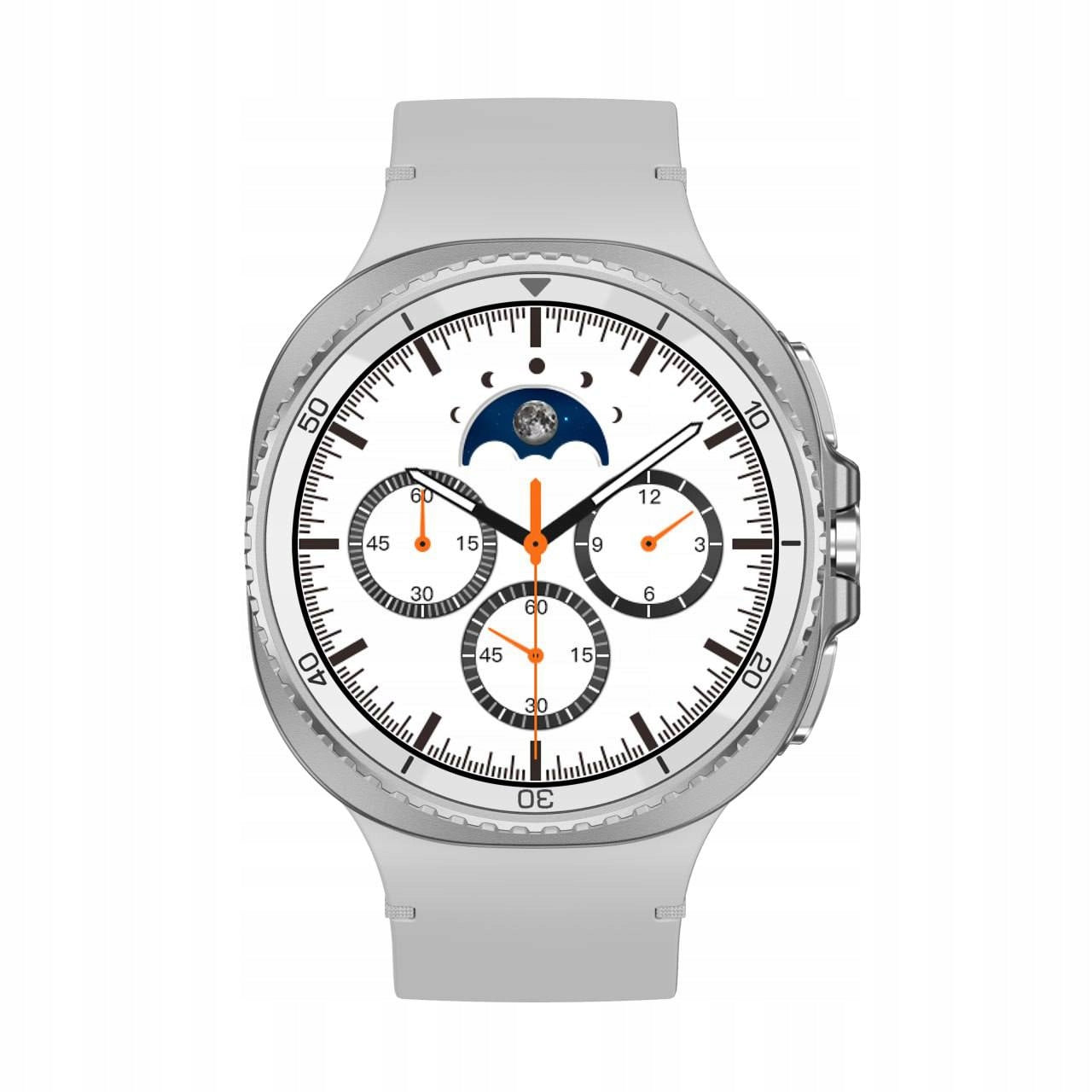 Smartwatch Charome Classic8 white waterproof I68 GPS calls Bluetooth5.0 Packaging status original