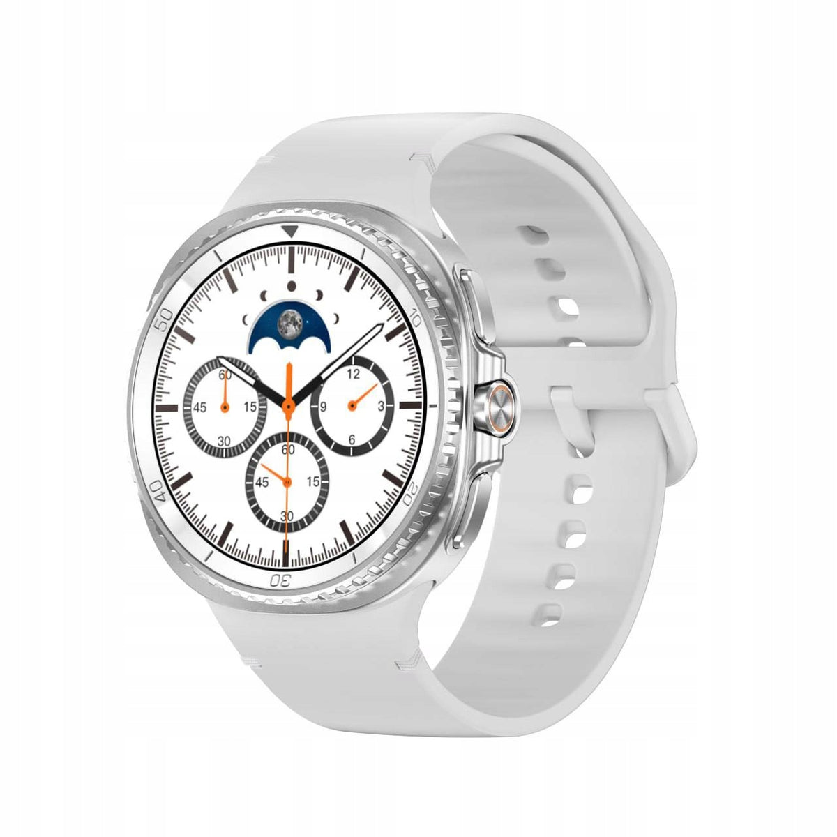 Smartwatch Charome Classic8 white waterproof I68 GPS calls Bluetooth5.0