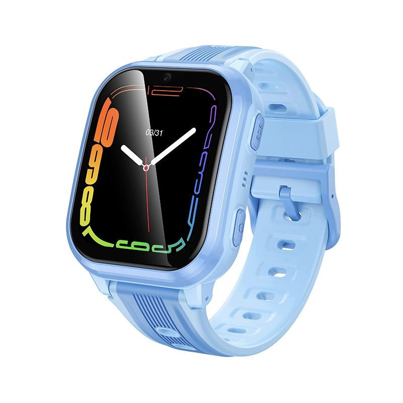 Smartwatch Children's Watch 4G GPS Calling Function Hoco Y108 Blue Packaging status original