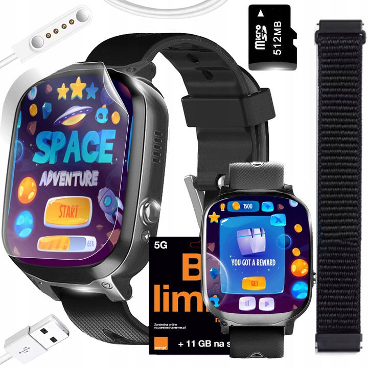 Smartwatch Children's Watch SIM Camera Phone Game Music Player Manufacturer code Zegarek dziecięcy