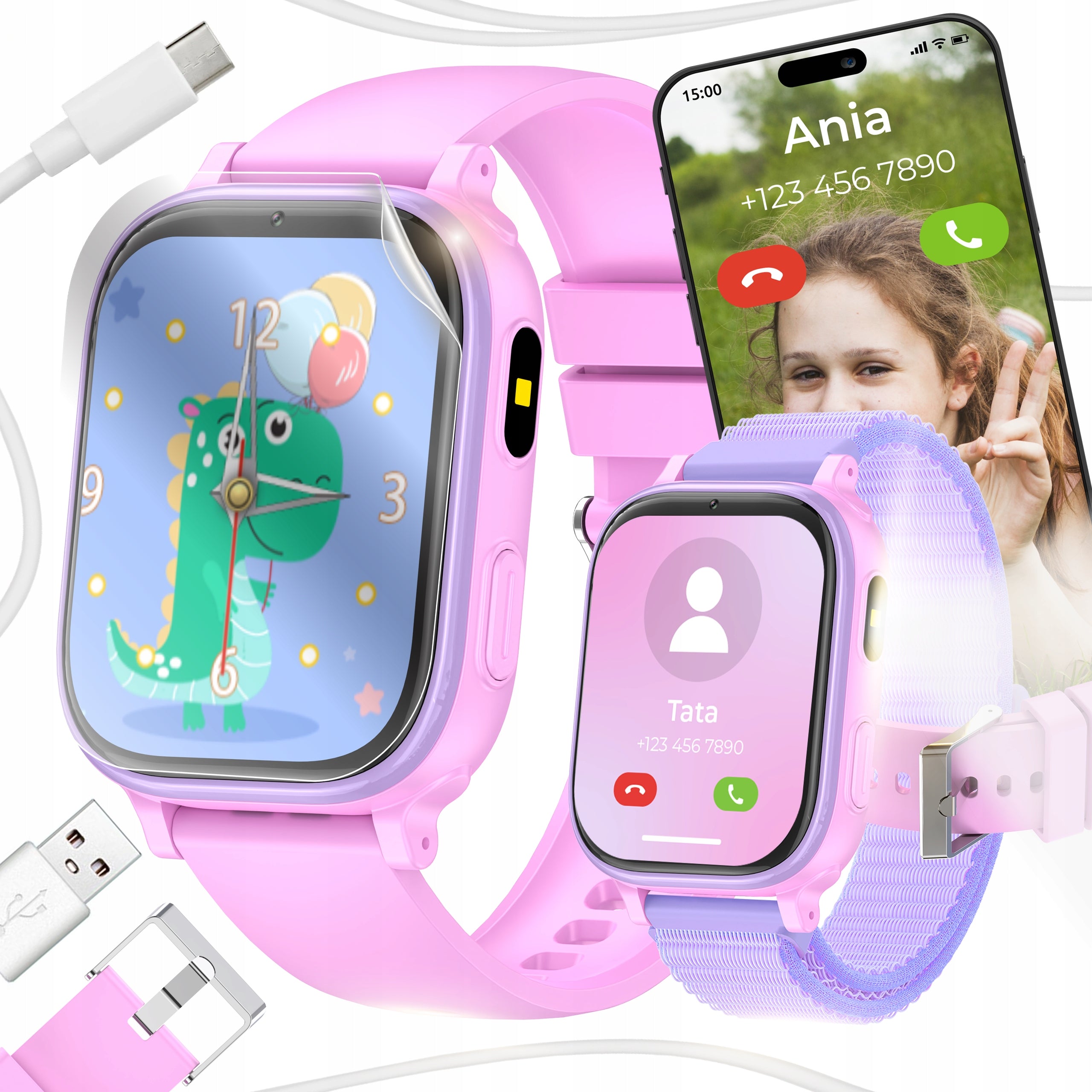 Smartwatch Children's Watch SIM Camera Phone Games Music Talking Fairy Tales Manufacturer code 5905563470800