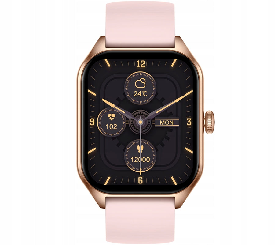 Smartwatch Christmas Watch for Girls Pink Elegant Sports Brand Rubicon