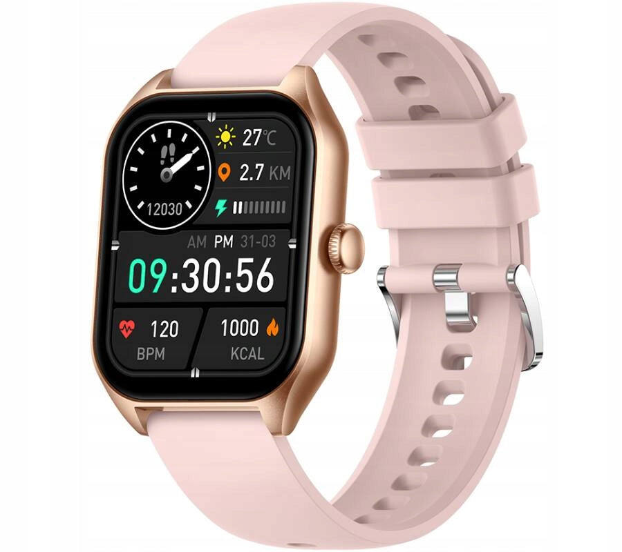 Smartwatch Christmas Watch for Girls Pink Elegant Sports