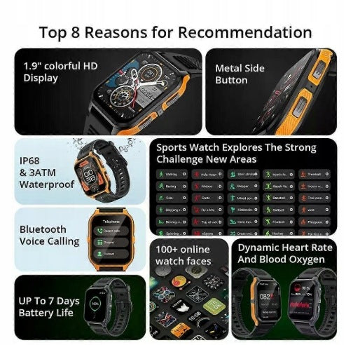 Smartwatch Colmi P73 black Packaging status original