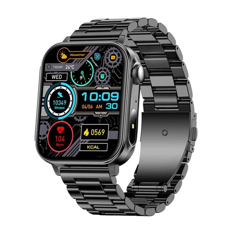 Smartwatch Colmi P80 1.83" HD Bluetooth Conversation IP67 Bracelet Black Packaging status original