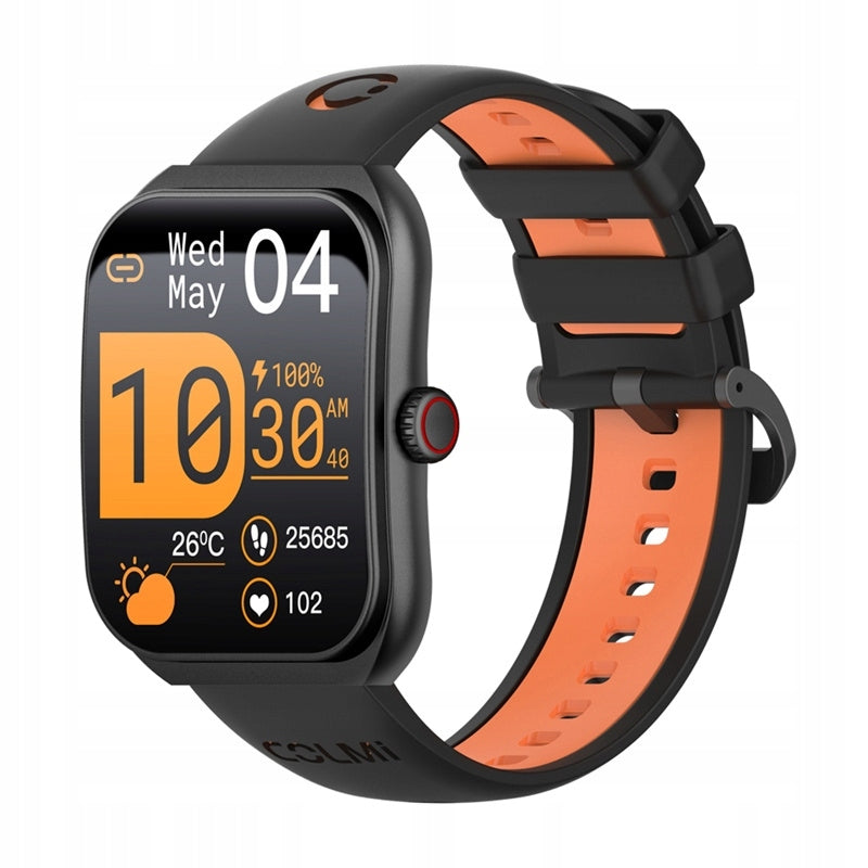 Smartwatch Colmi P86 black AMOLED 1.93" BT talk 100 modes EAN (GTIN) 6972436987221