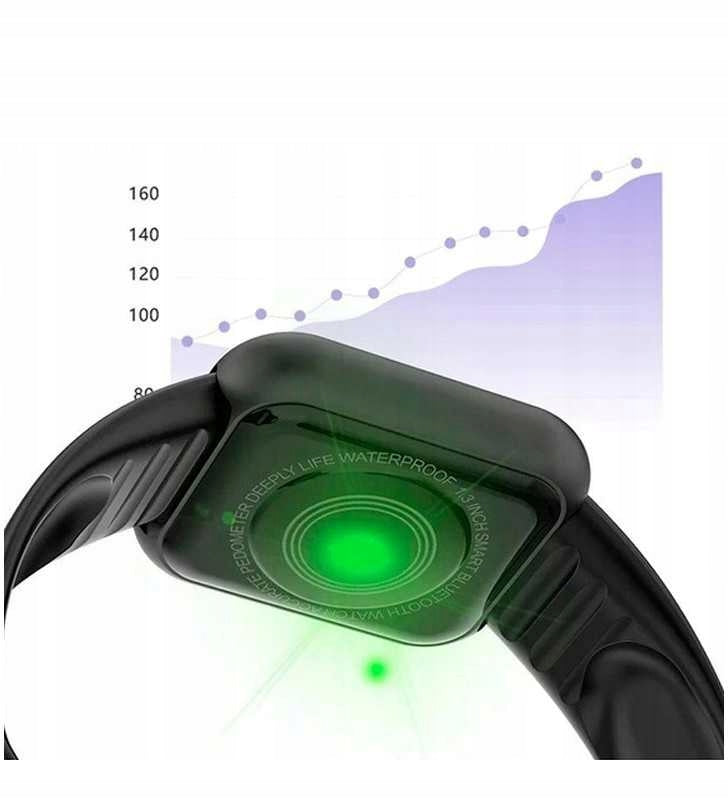 Smartwatch D20 Bluetooth notifications SMS heart rate monitor PL Manufacturer code 5908222206314