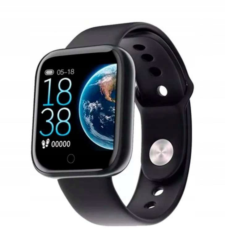 Smartwatch D20 Bluetooth notifications SMS heart rate monitor PL