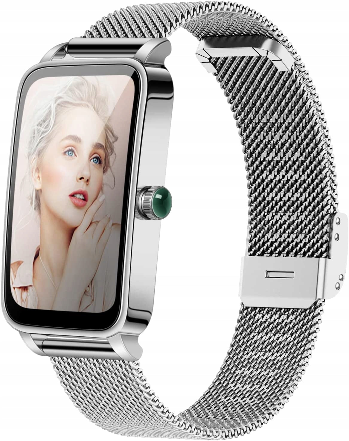 Smartwatch DAMEN H80 GOLD COLOR+BAND ORANGE