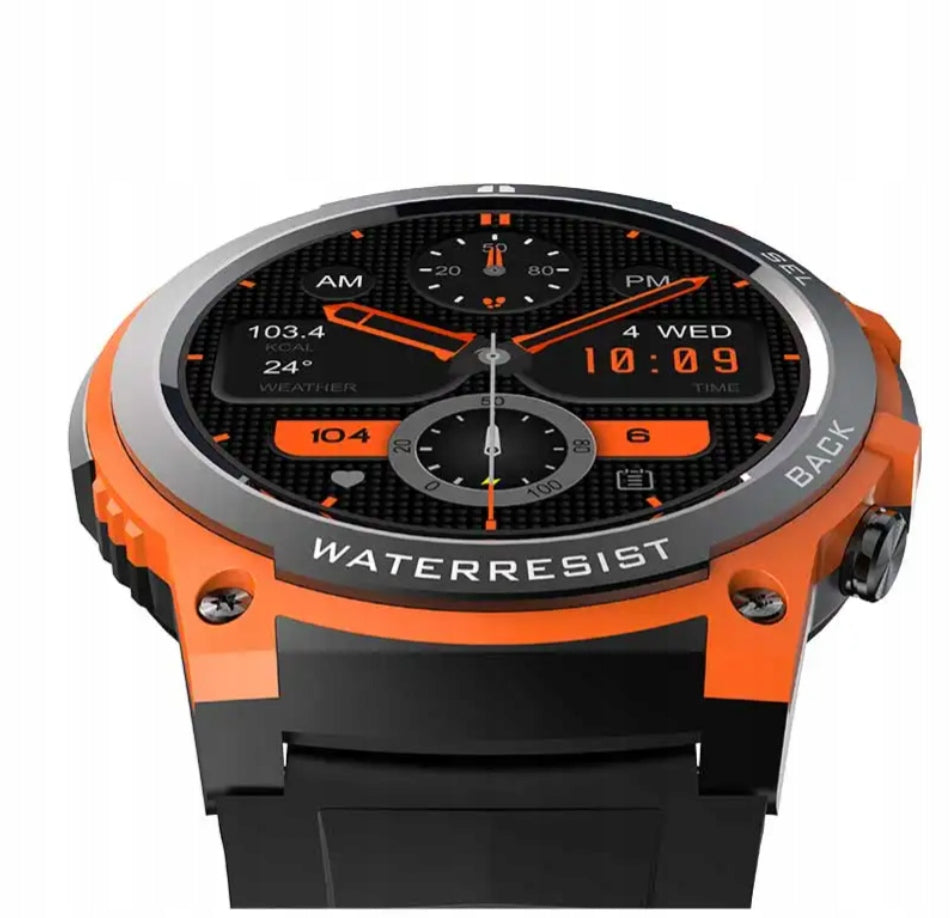 Smartwatch DM55 for Activity, Health and Daily Use Batteries included yes