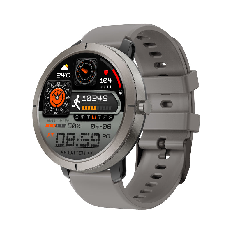 Smartwatch DM76 Grey Amoled CZ PL UA Menu New model 2025