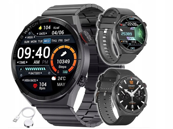 Smartwatch DT3 Mate black 1.5" Touch Screen, Notifications, Sleep Monitor
