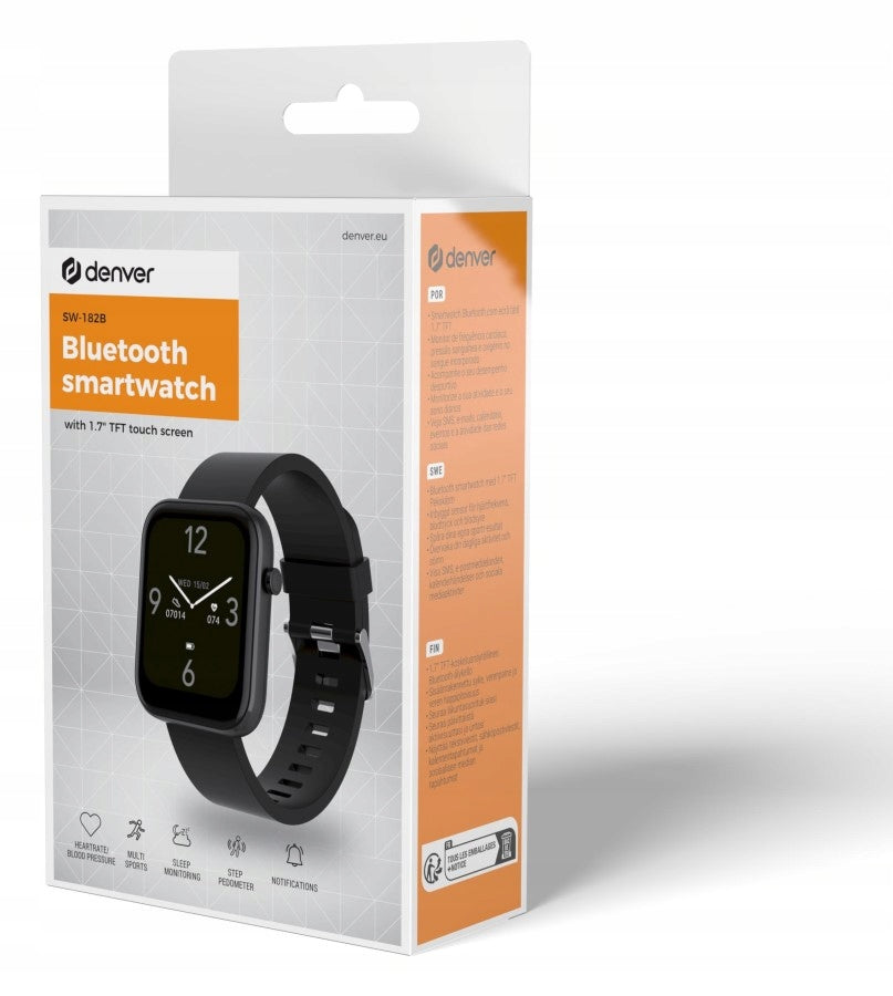 Smartwatch Denver SW182 black Packaging status original