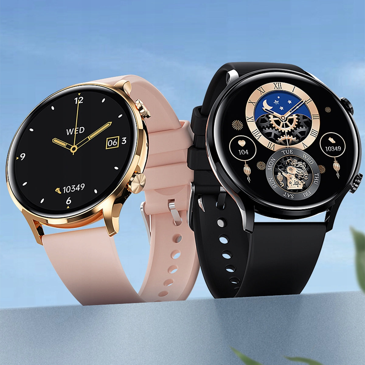 Smartwatch Elegant Women's Watch Talking Pressure Pulse 3 Straps Stylish Manufacturer code 5905954320820