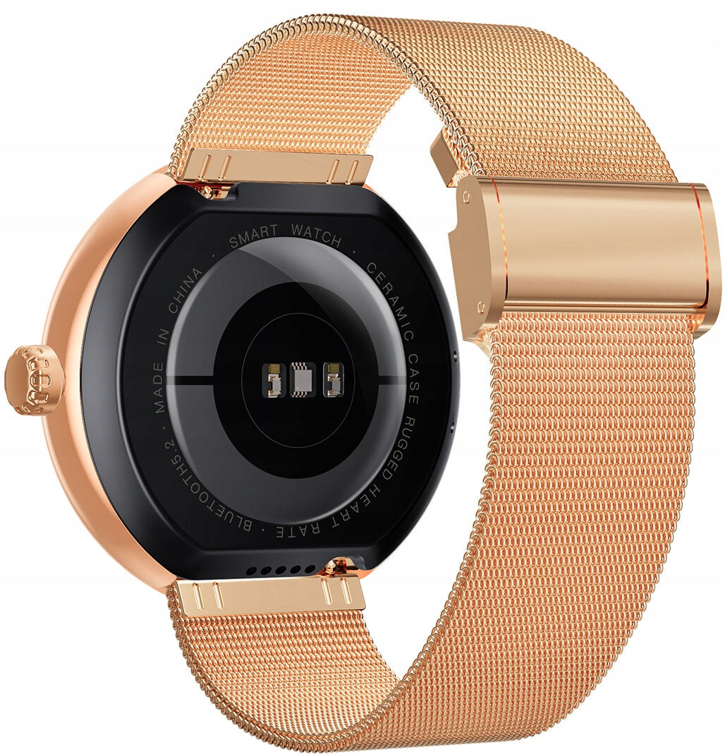 Smartwatch FOREVER Forevive 5 SB-365 Pink and gold Batteries included yes