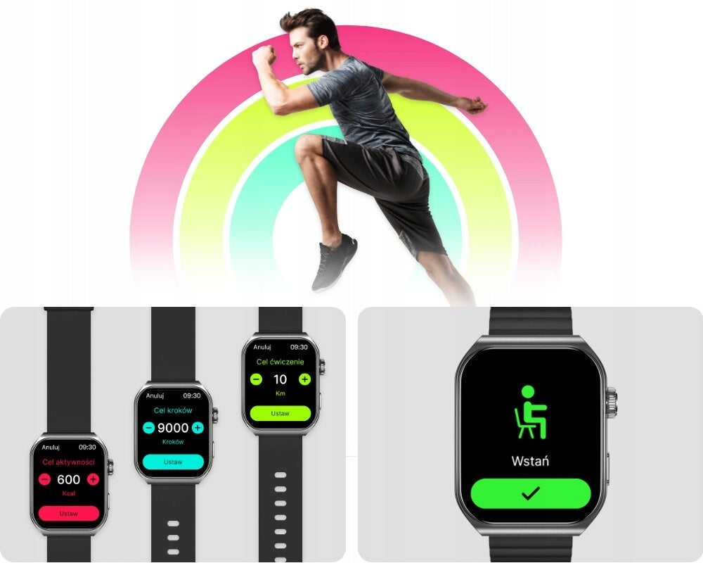 Smartwatch FOREVER Tiron SWM-300 Black Brand Forever