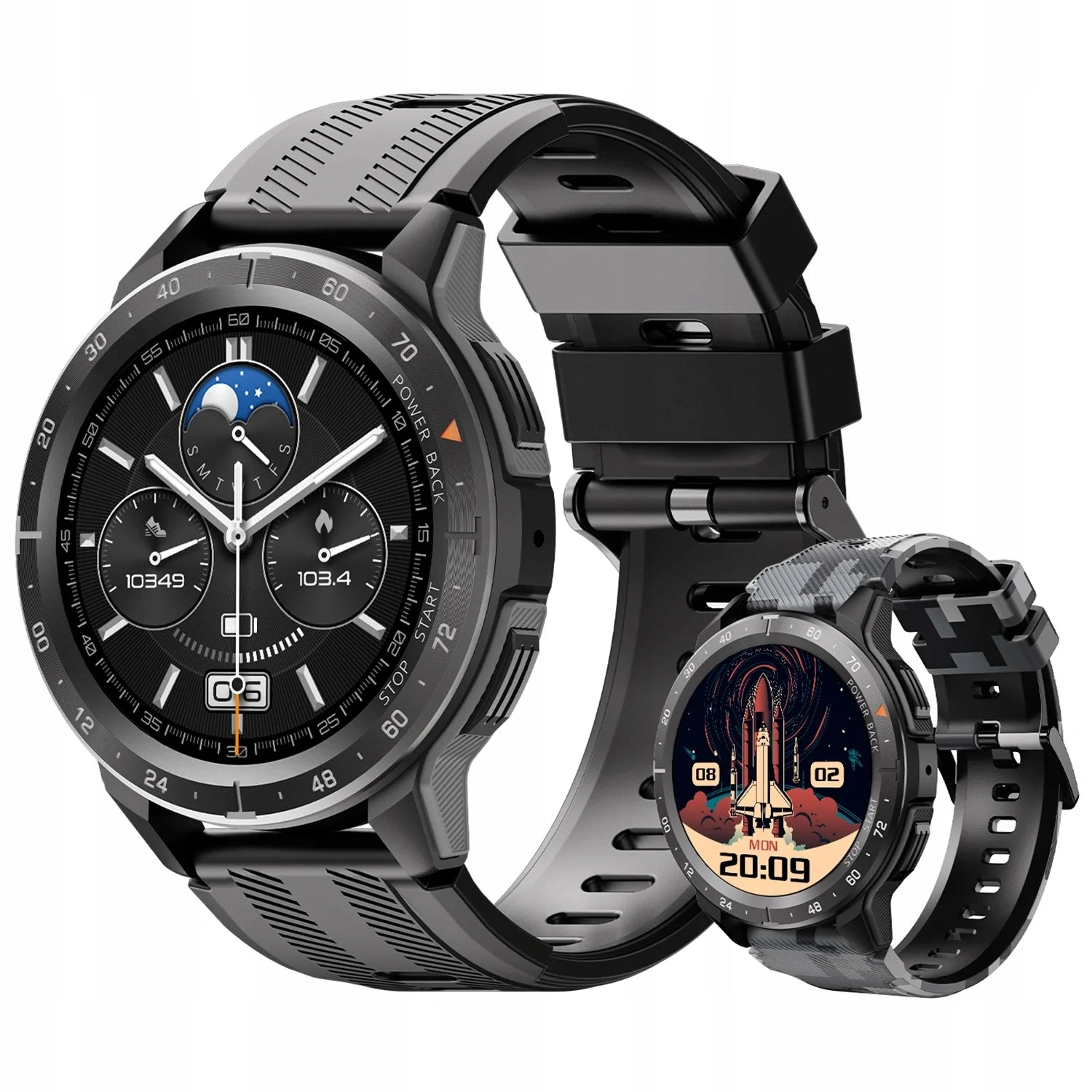 Smartwatch FOSSIBOT W101 black