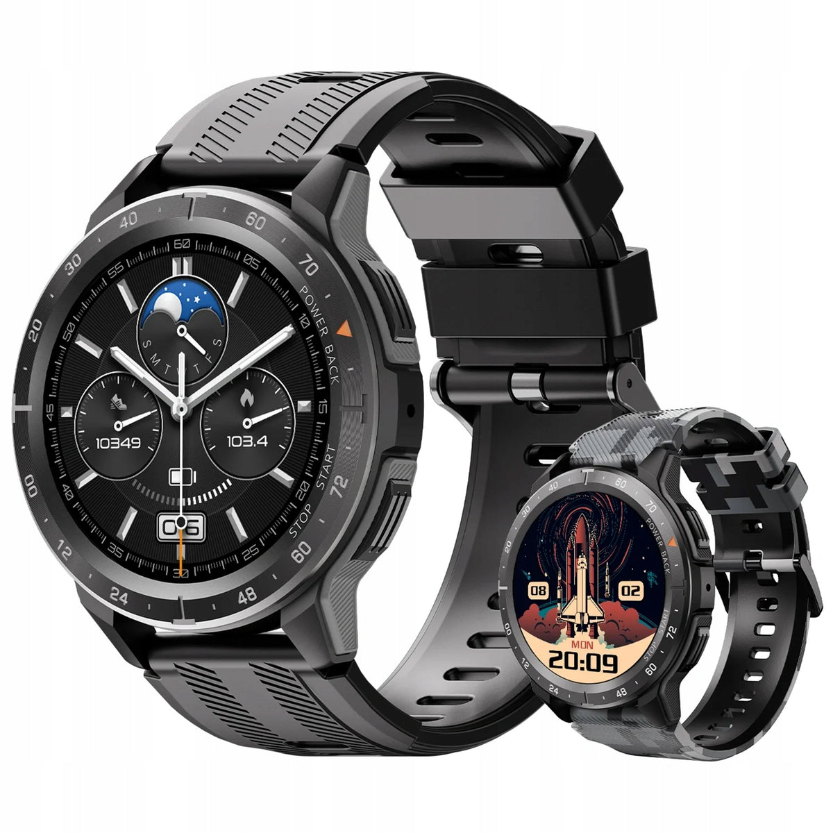 Smartwatch FOSSIBOT W101 black