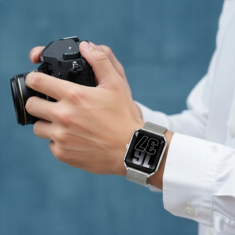 Smartwatch FW74 Aurum Slim Silver Two Strips IP67 200 mAh AMOLED 1.93” EAN (GTIN) 5908235979106