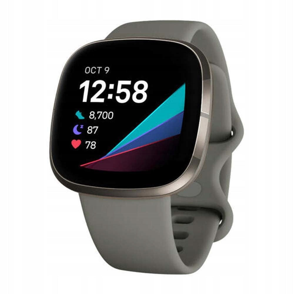 Smartwatch Fitbit Sense Sage grey