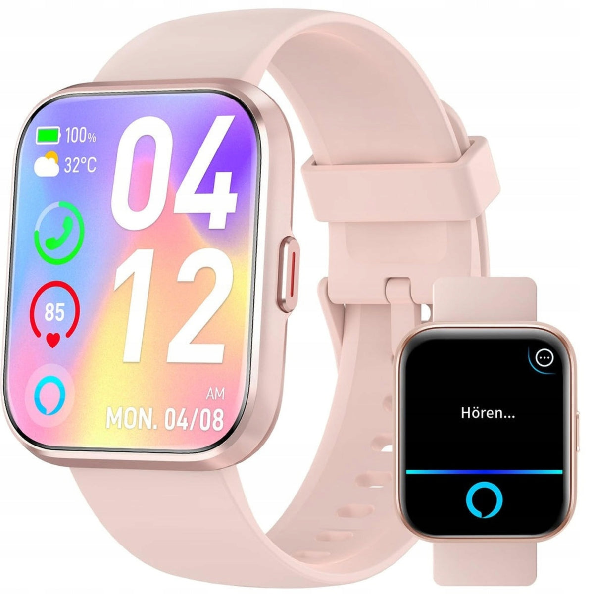 Smartwatch Fitpolo ID208Plus Bluetooth Alexa Conversations IP68 110 Modes