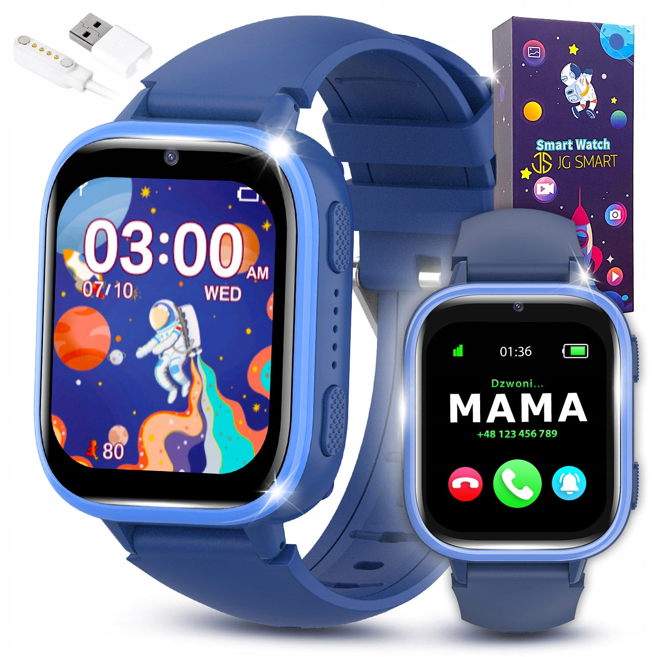 Smartwatch For Children's Watch SIM Phone Games Learning Camera Fairy Tales