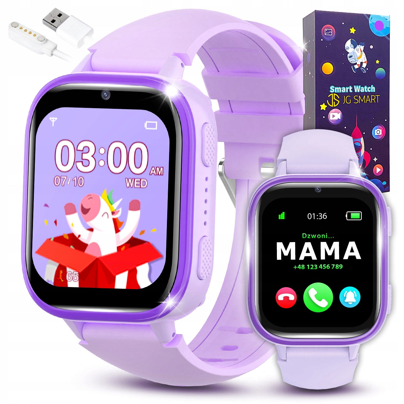Smartwatch For Children's Watch SIM Phone Games Learning Camera Fairy Tales