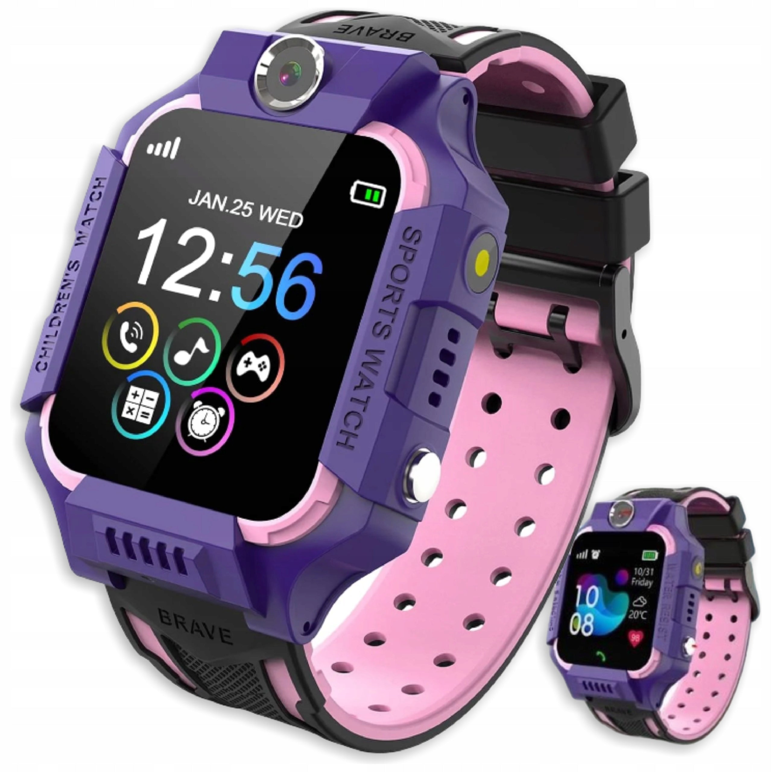 Smartwatch For Children with Camera Games SOS Music Pedometer Watch