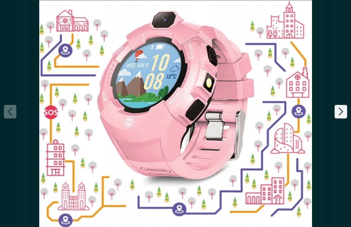 Smartwatch Forever KW-400 Careme! pink Kids Watch Model KW400