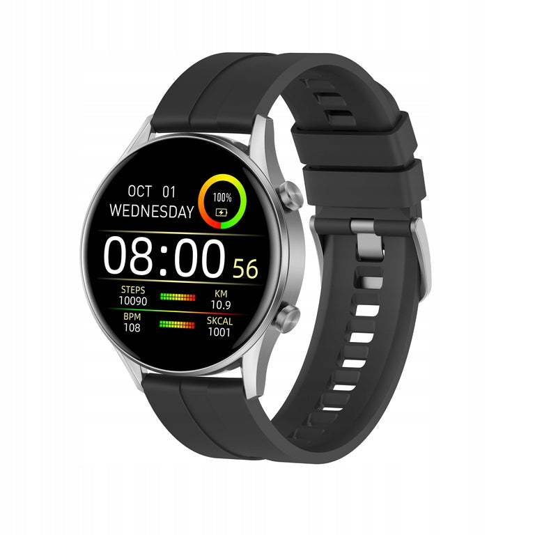 Smartwatch G. Rossi SW019-1 silver – talks, pulse, IP68