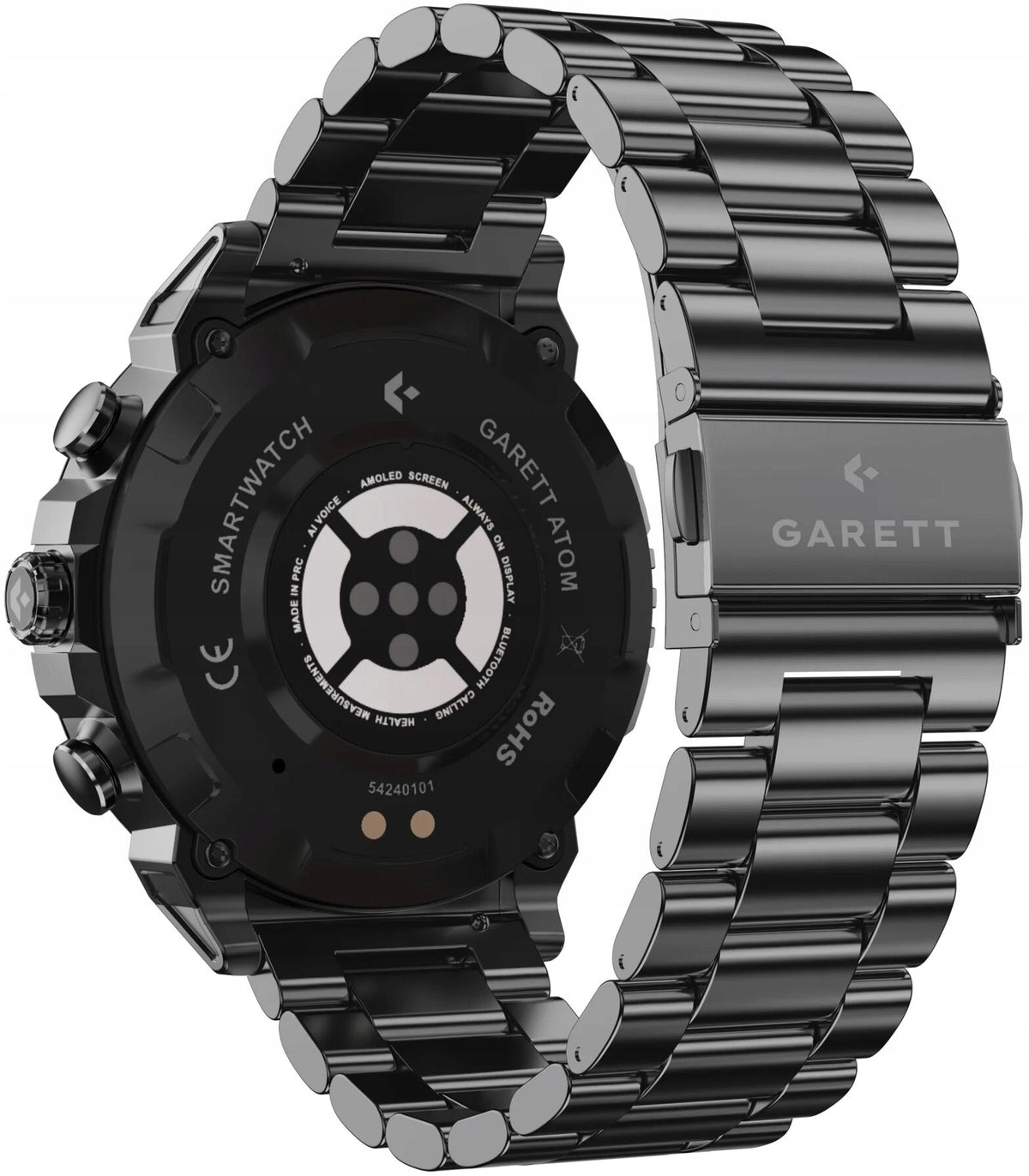 Smartwatch GARETT Atom Black Batteries included yes