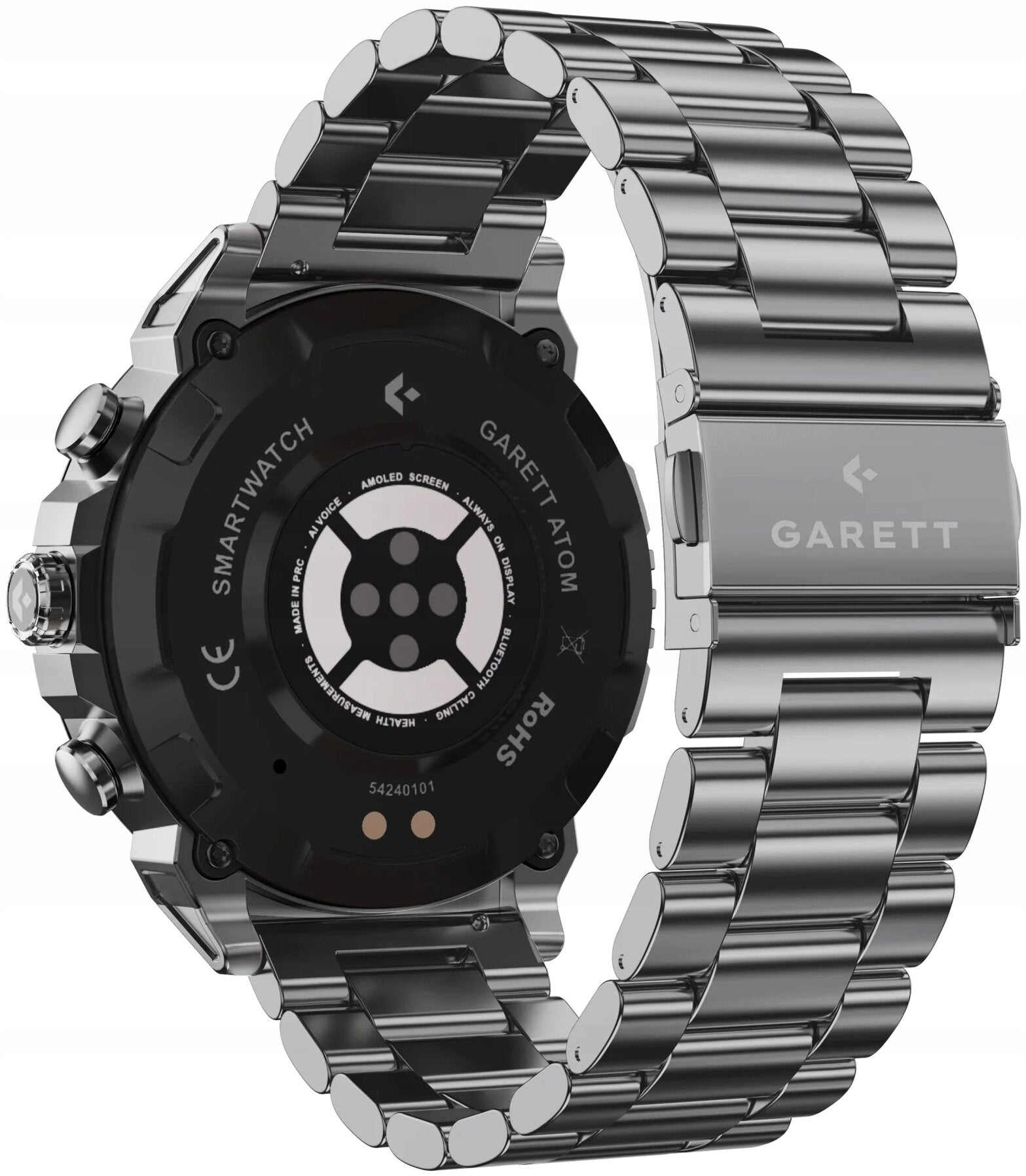 Smartwatch GARETT Atom Silver Batteries included yes
