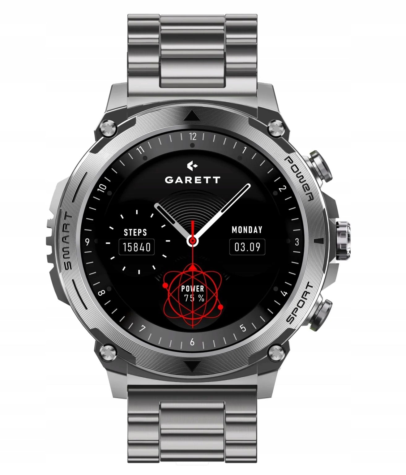 Smartwatch GARETT Atom Steel Silver Model other