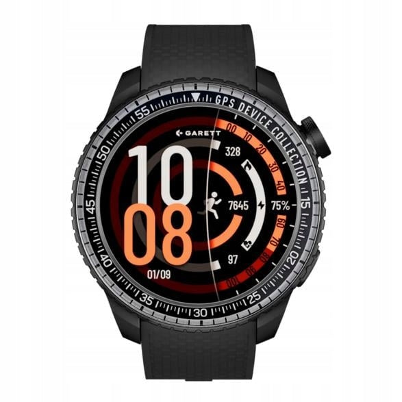 Smartwatch GARETT Compass GPS Black