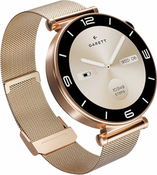 Smartwatch GARETT Rose Gold Mesh