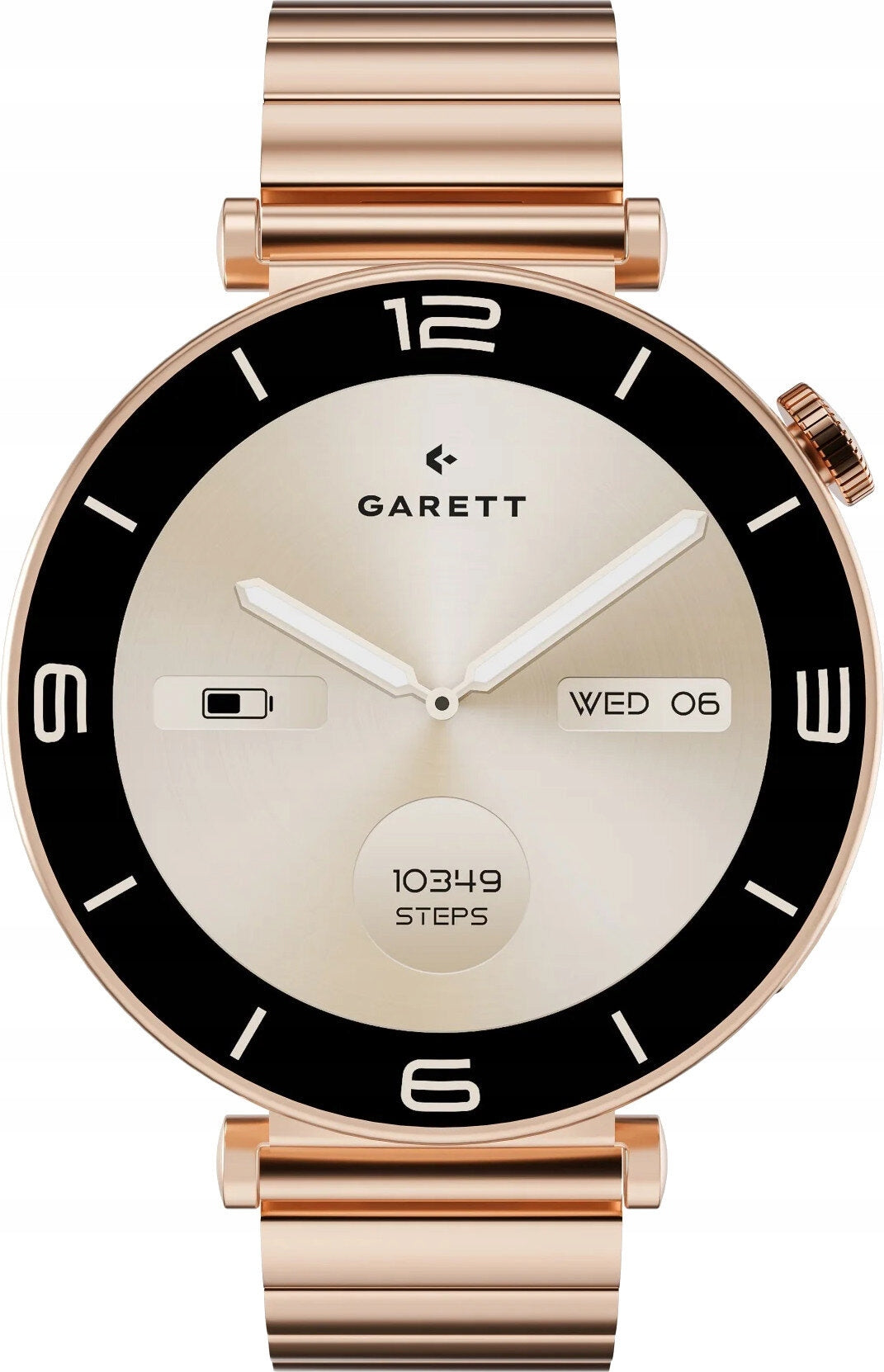 Smartwatch GARETT Rose Gold Steel Brand Garett