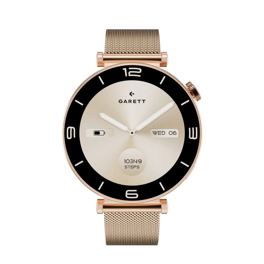 Smartwatch GARETT Rose Mesh Steel Rose Gold Model other