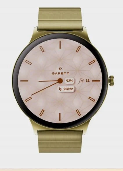 Smartwatch GARETT Verona 2 Gold steel Brand Garett