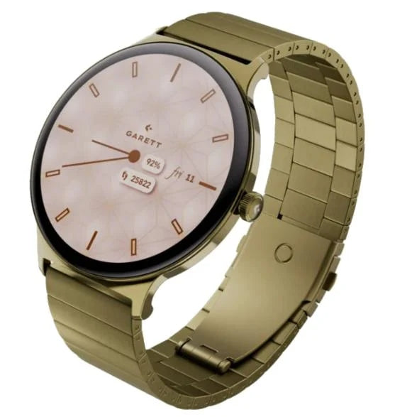 Smartwatch GARETT Verona 2 Gold steel
